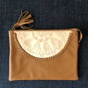 Handmade Leather Clutch Purse